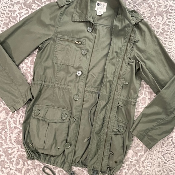 Billabong Women’s Cargo Army Jacket - Picture 8 of 14